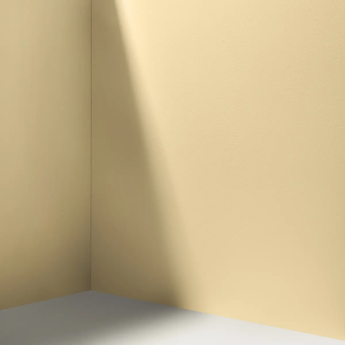 MIAMI PARASOL_ Muted, soft yellow