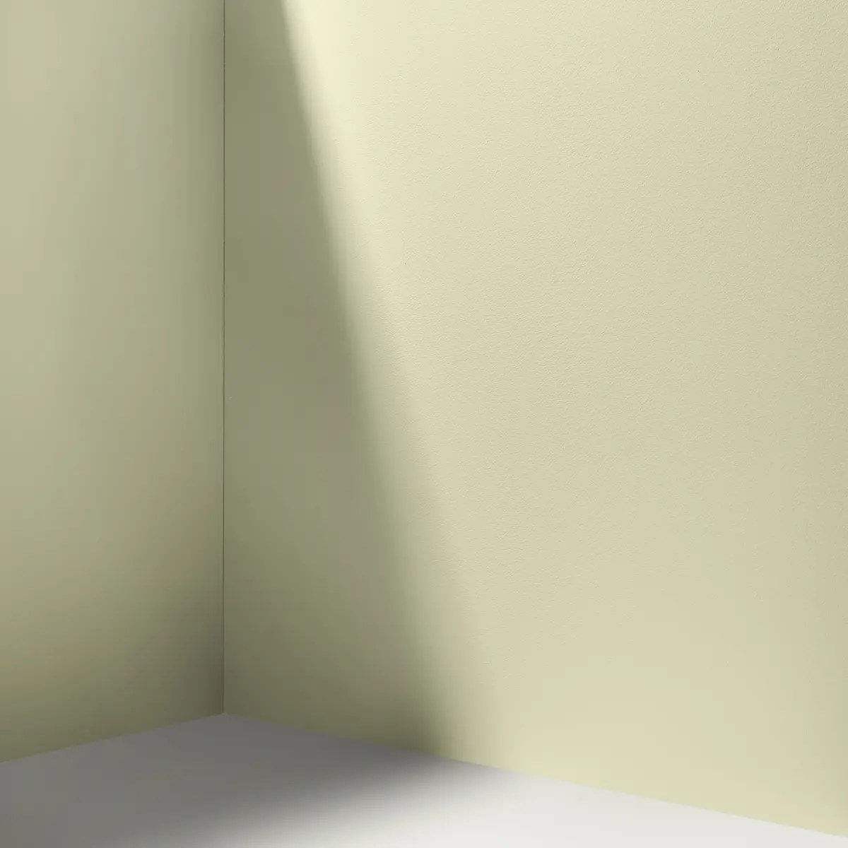 NATURAL HABITAT_ Light green with a hint of yellow