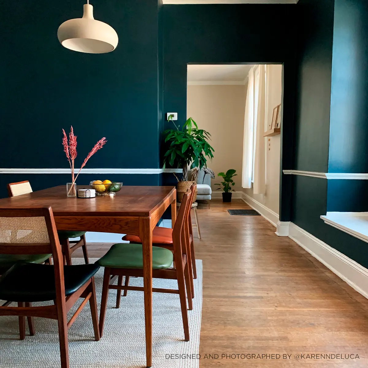 SURF CAMP_ Dark blue with green undertones