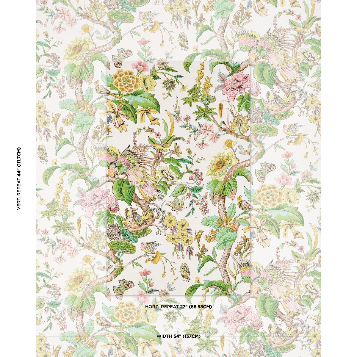 Cranley Garden - Pink Fabrics | Schumacher