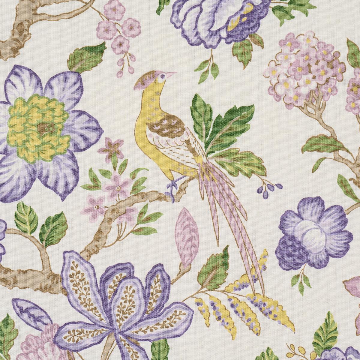 アートジャンキー Floral Kumara CANDIE BOLTON Tombay - Delft Fabrics | Schumacher