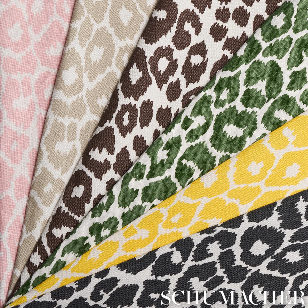『  Pink Leopard fam 』by Zuberi 30*40cm Exclusive Vintage Pink Leopard Statues – Dogwood Lifestyle