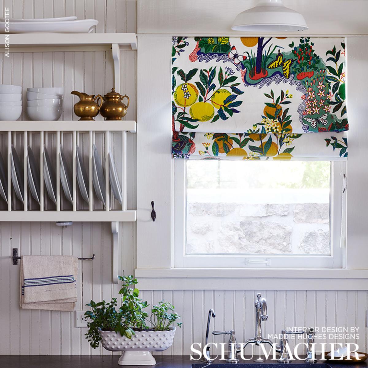 Citrus Garden - Primary Fabrics | Schumacher