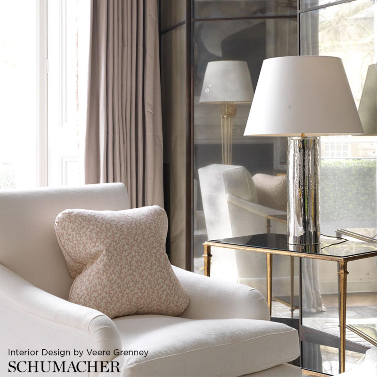 Folly - Peacock Blue Fabrics | Schumacher