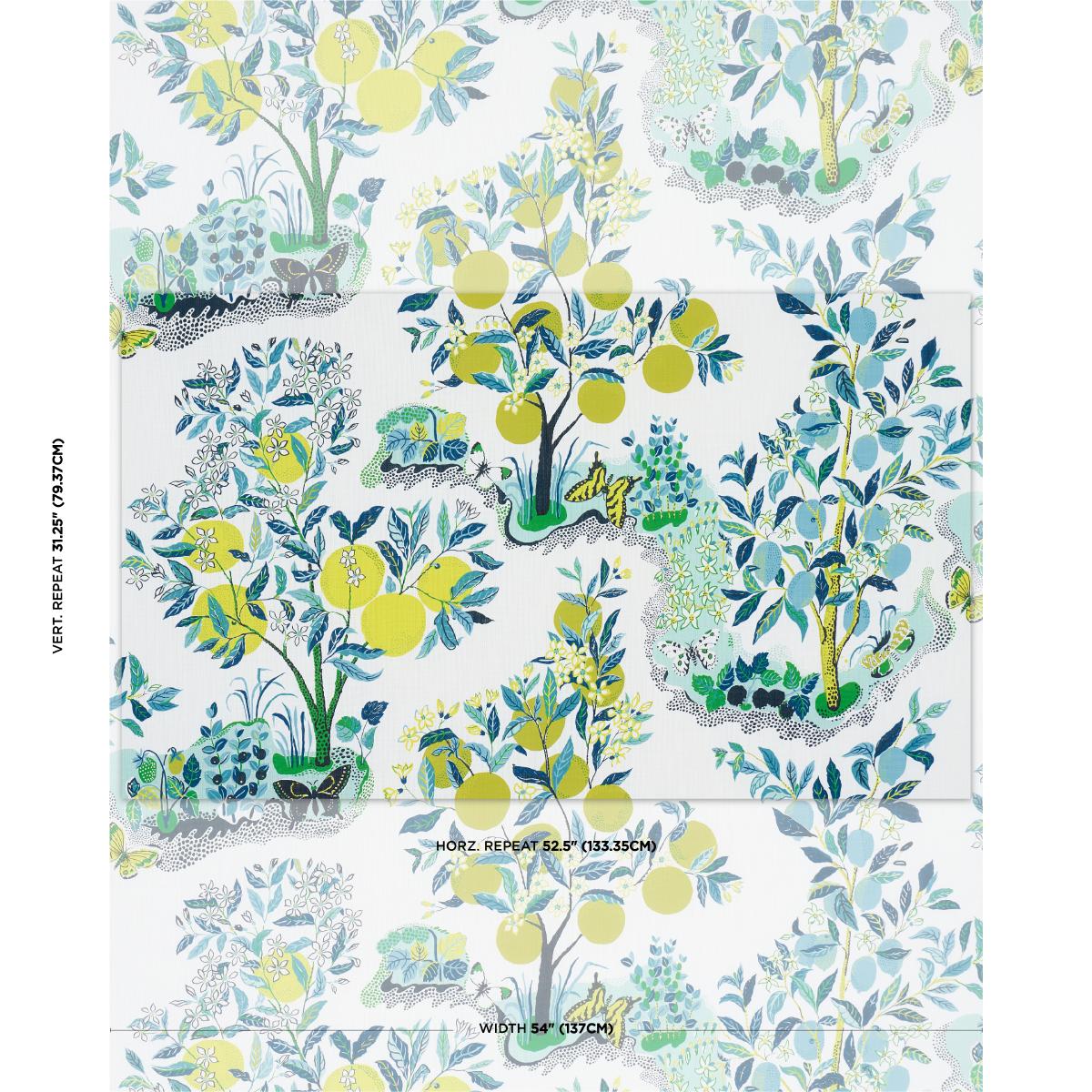 Citrus Garden Indoor/Outdoor - Pool Fabrics | Schumacher