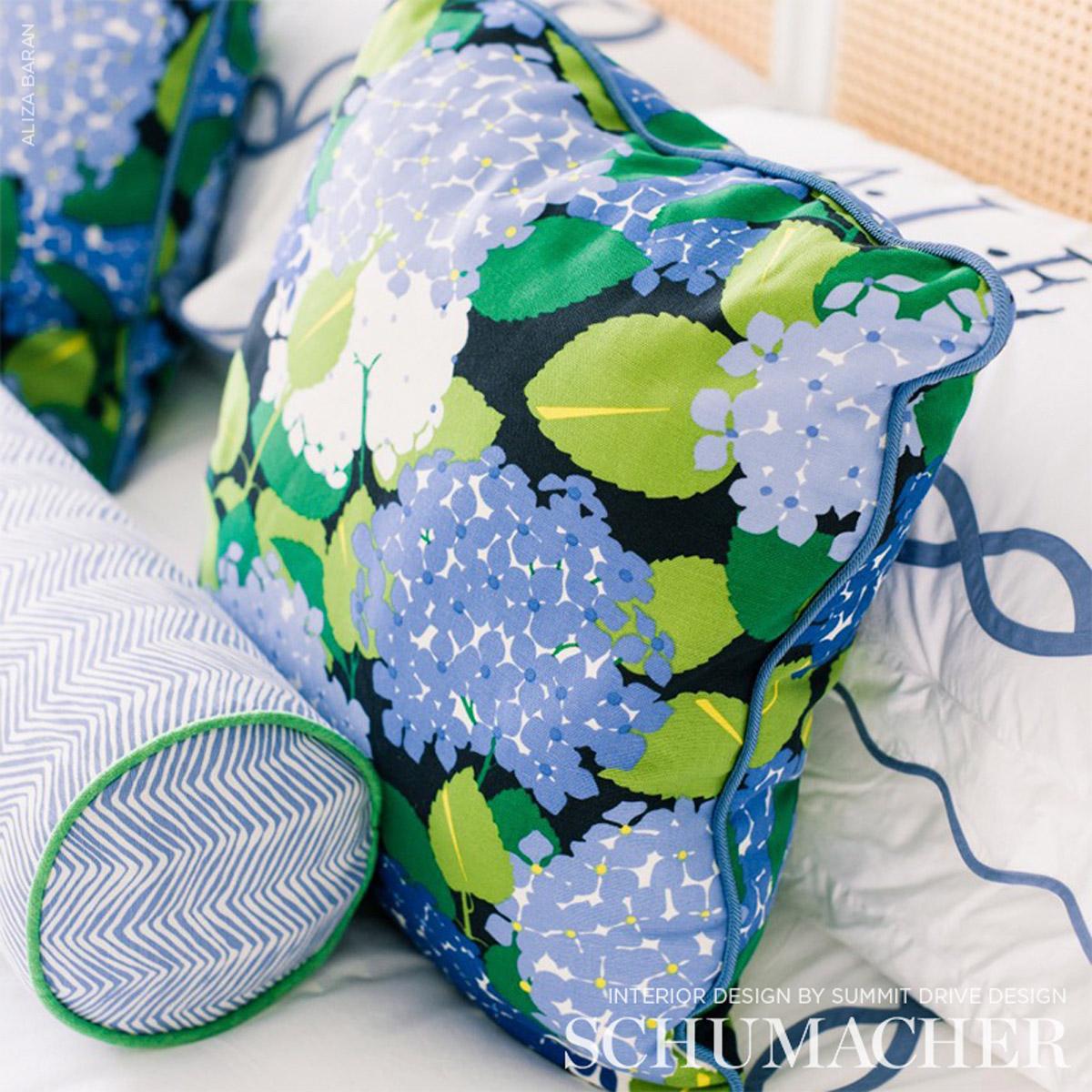 Hydrangea - Document Fabrics | Schumacher