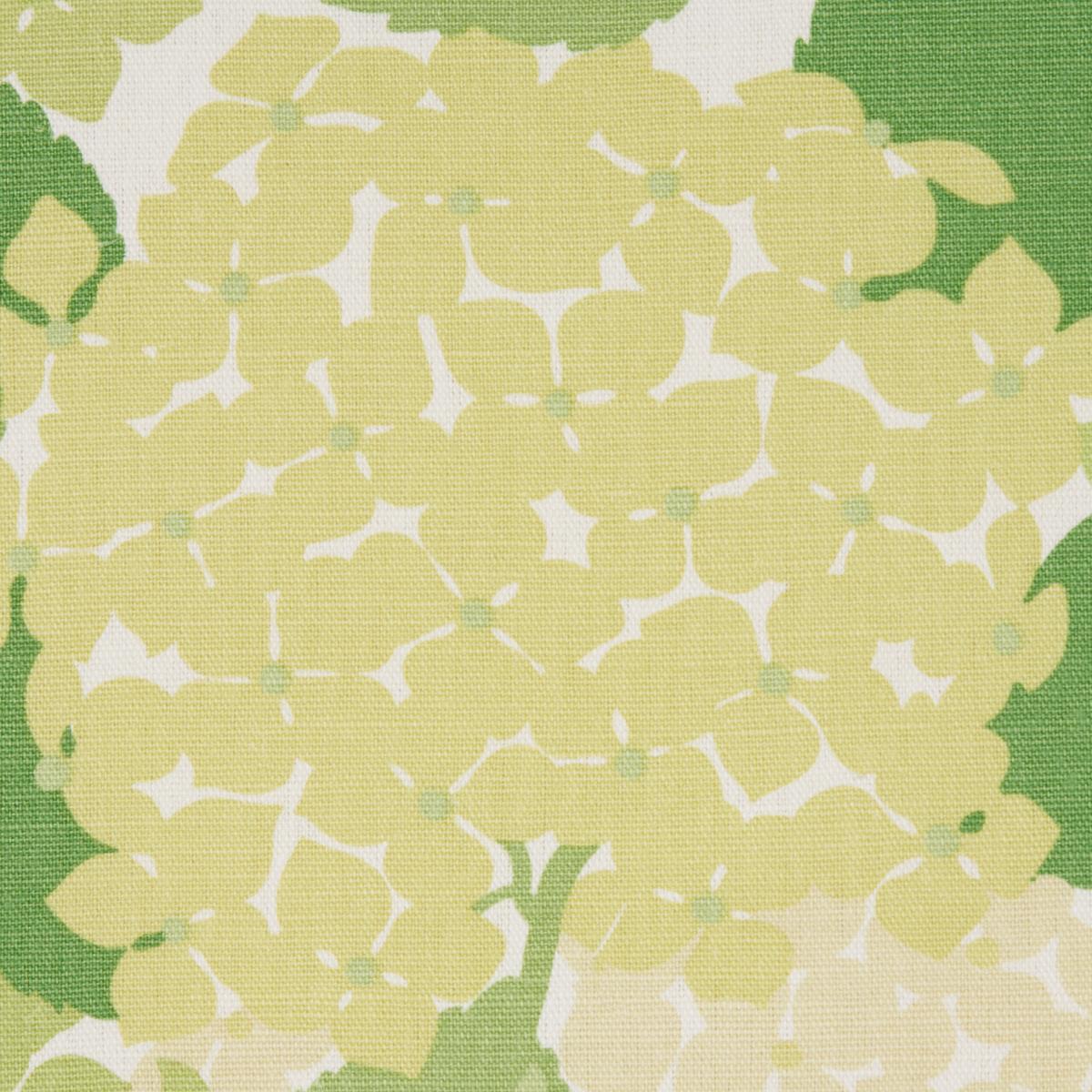Hydrangea - Green Fabrics | Schumacher