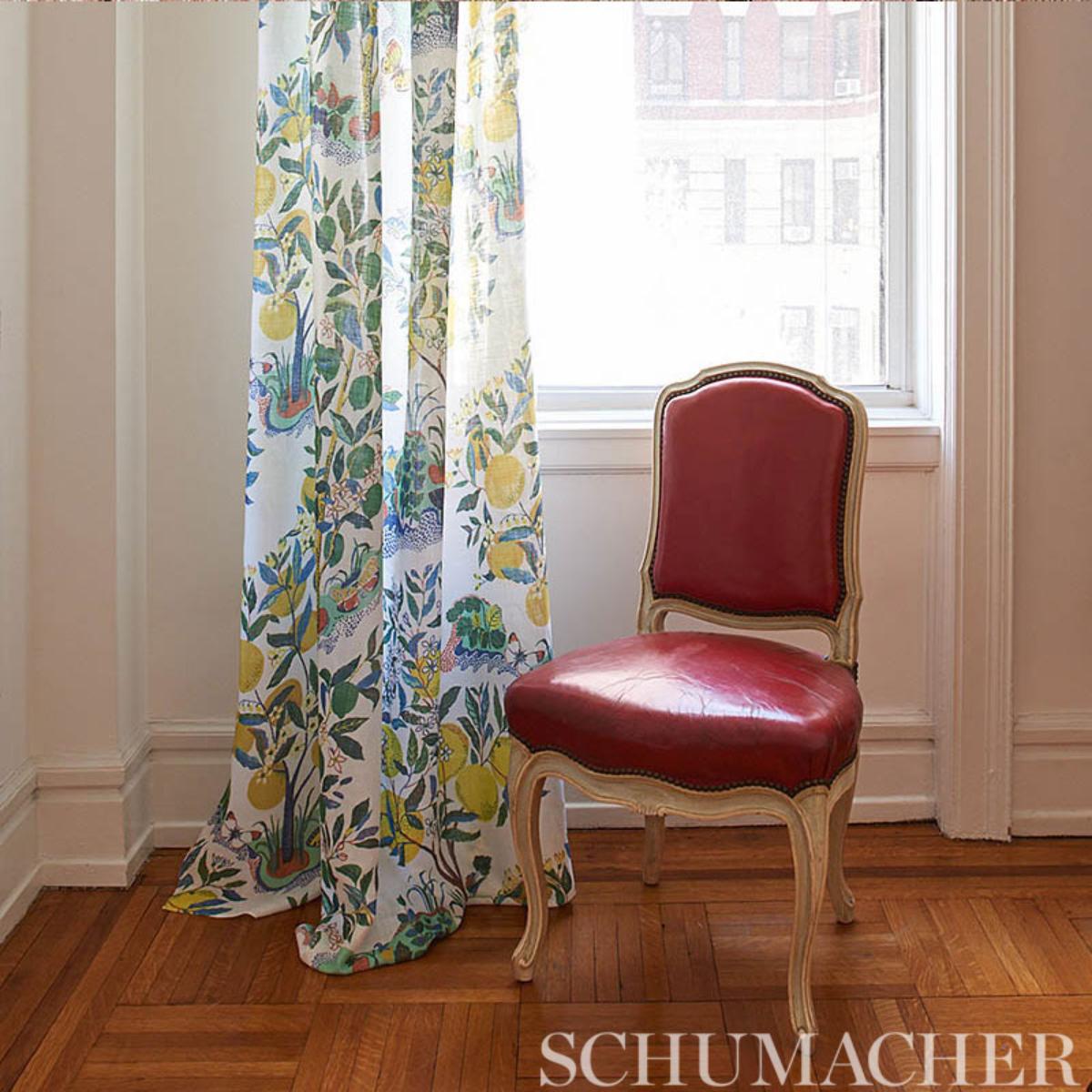 Sugarページ(Juli Garden) Schumacher Citrus Garden Panel Set Primary Wallpaper