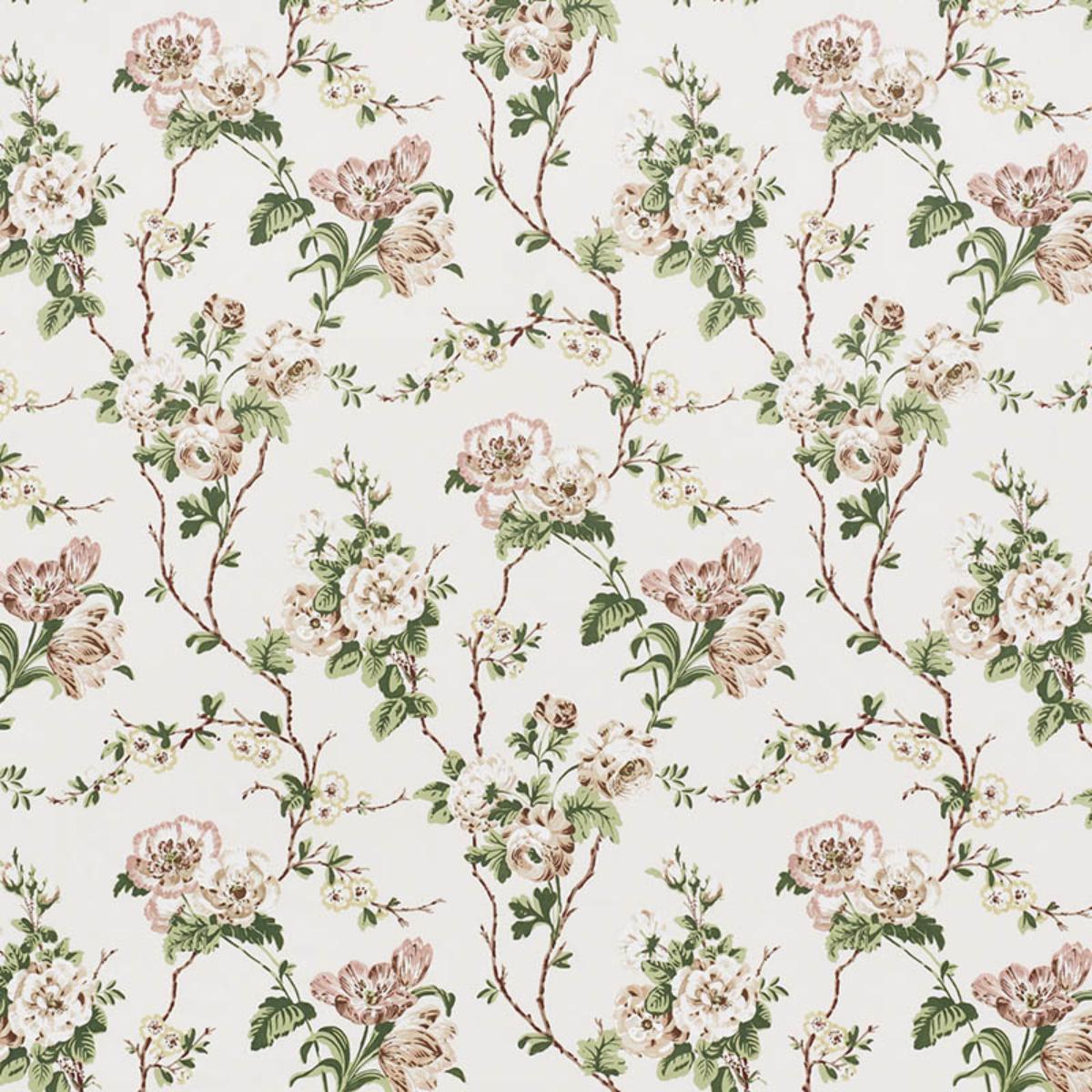 Betty Chintz - Quiet Pink Fabrics | Schumacher