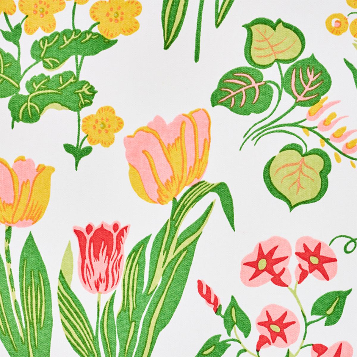 Carly - Pink Fabrics | Schumacher