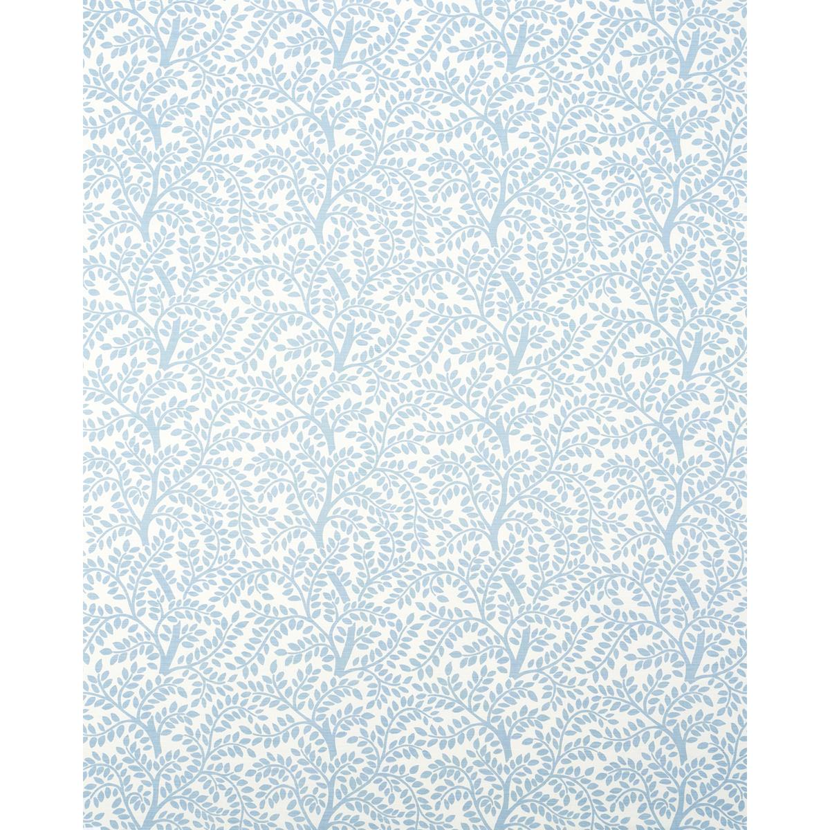 Temple Garden II - Sky On Ivory Fabrics | Schumacher