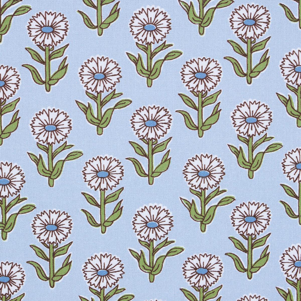 Adeline - Mineral & Leaf Fabrics | Schumacher
