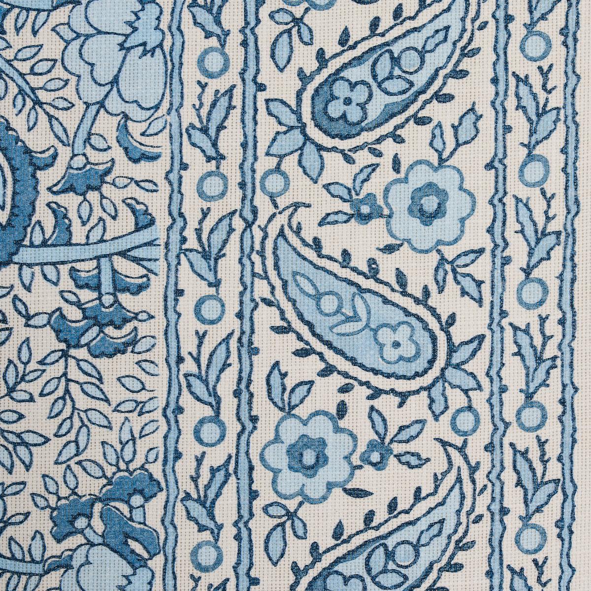 Daisy Indoor/Outdoor - Indigo Fabrics | Schumacher