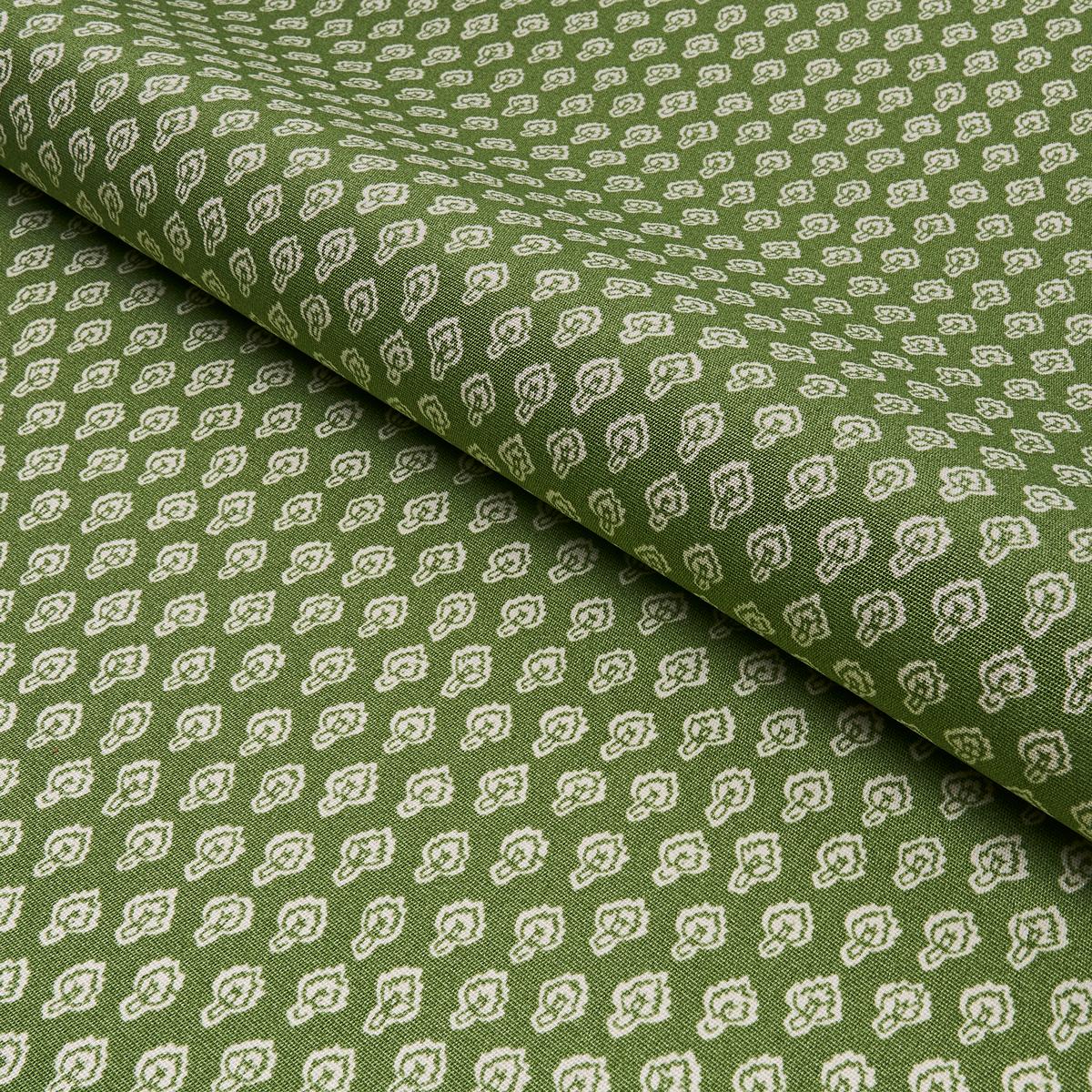 Hyacinth Indoor/Outdoor - Leaf Green Fabrics | Schumacher