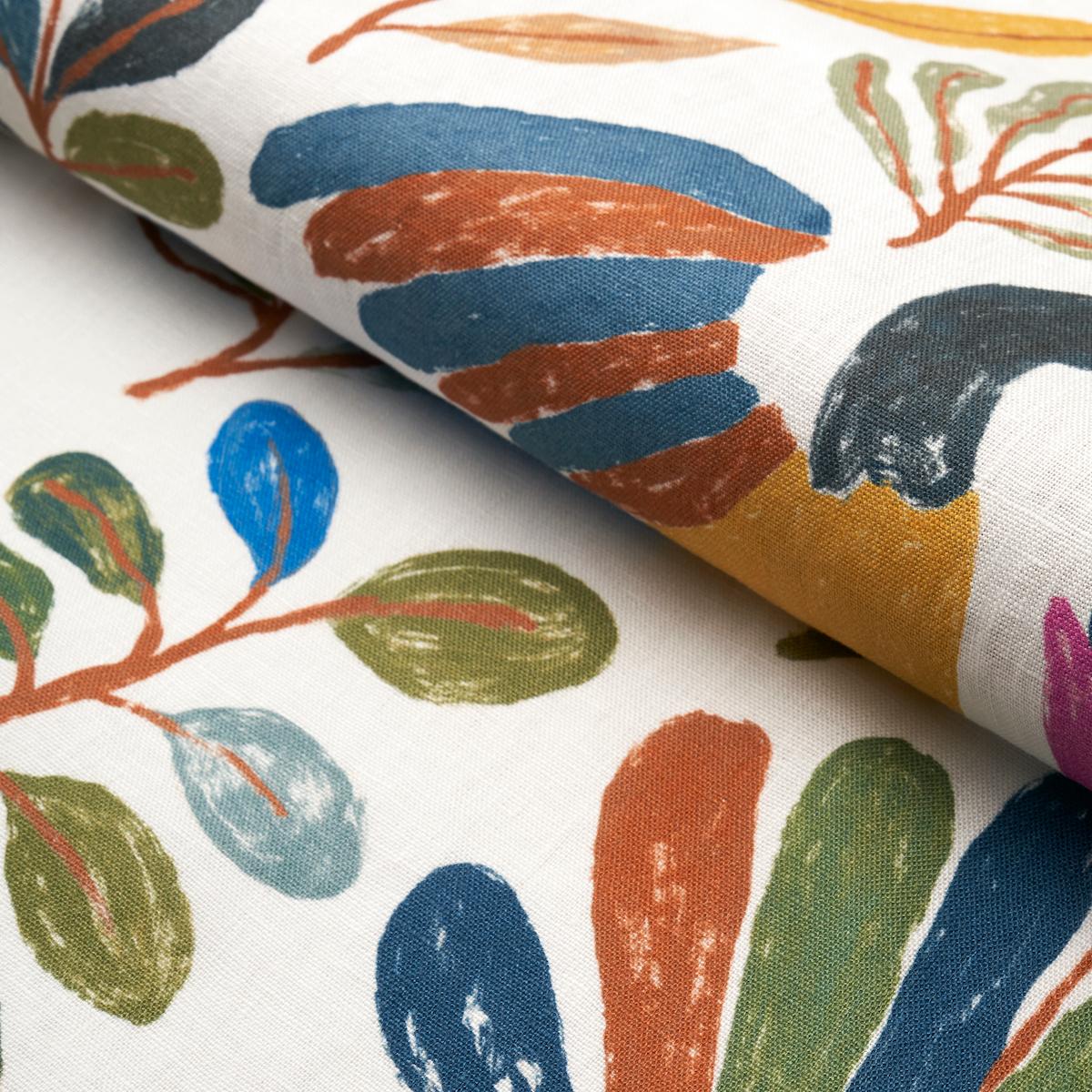 Canopy - Multi Birds Fabrics | Schumacher