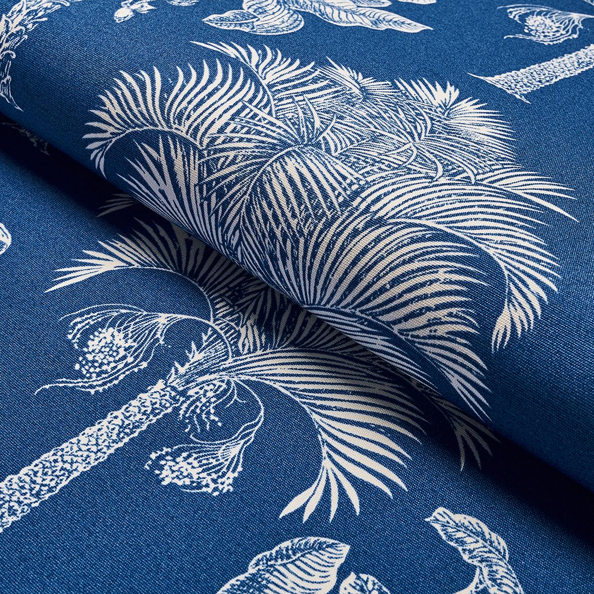 Grand Palms Indoor/Outdoor - Navy Fabrics | Schumacher