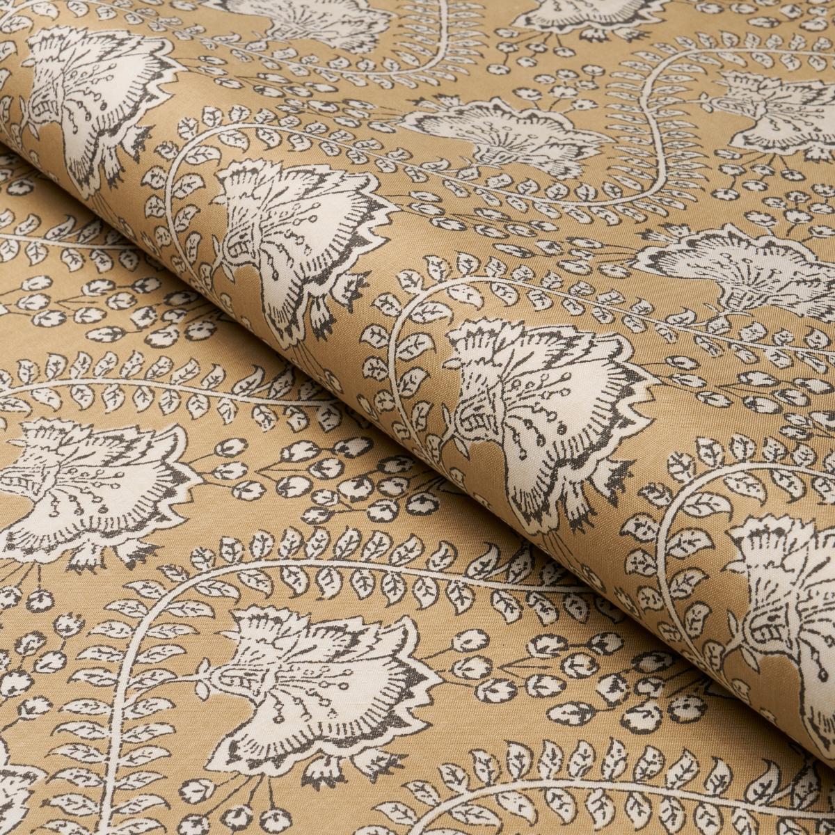 Tombay - Ochre Fabrics | Schumacher