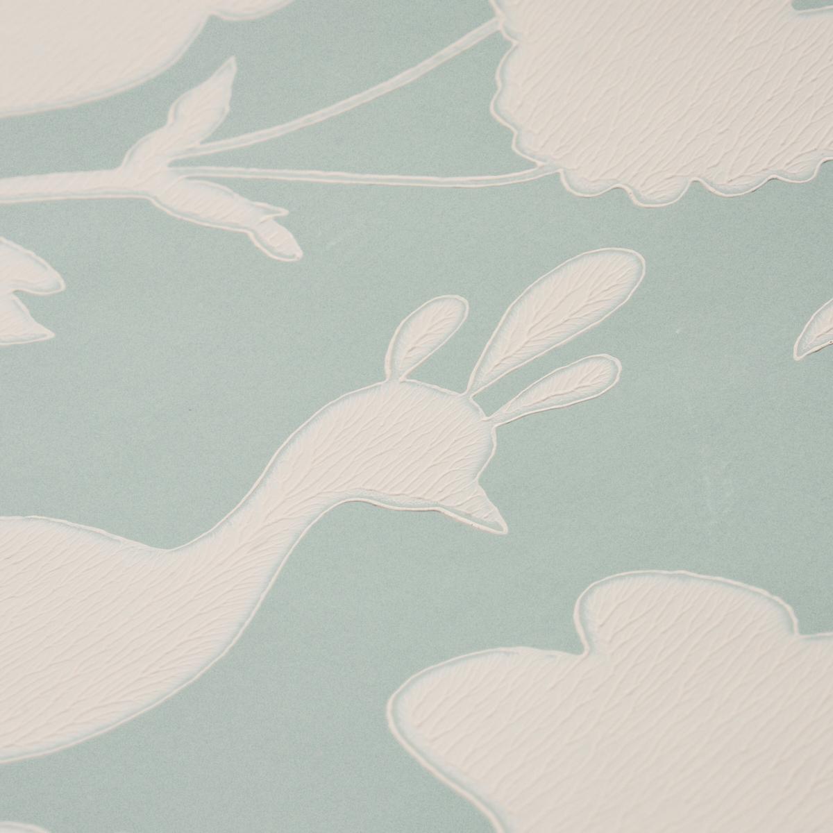 Chenonceau - Aquamarine Wallpapers | Schumacher