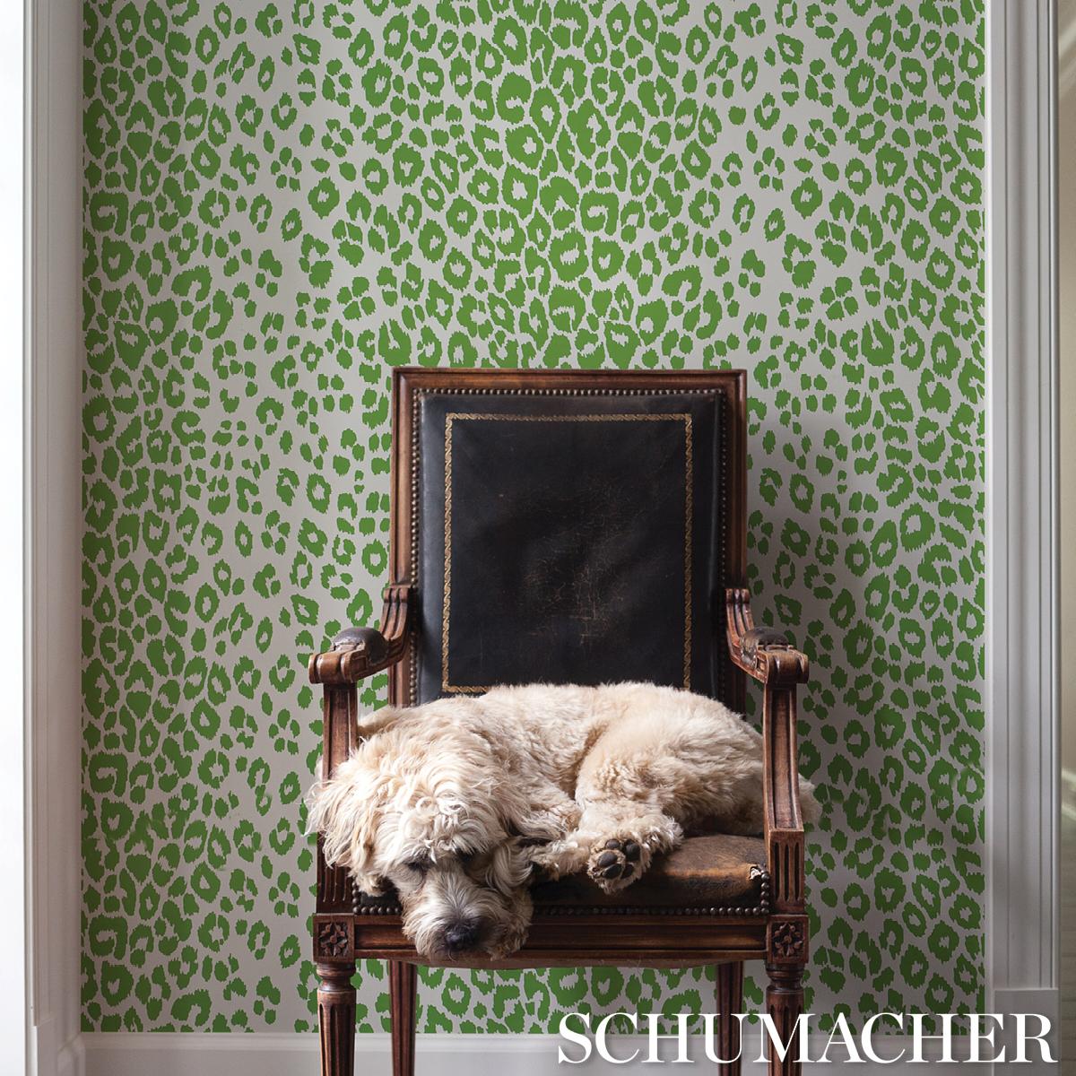 『 Green Leopard fam 』by Zuberi 60*60cm Green Leopard fam 』by 振り返っ Zuberi 60*60cm
