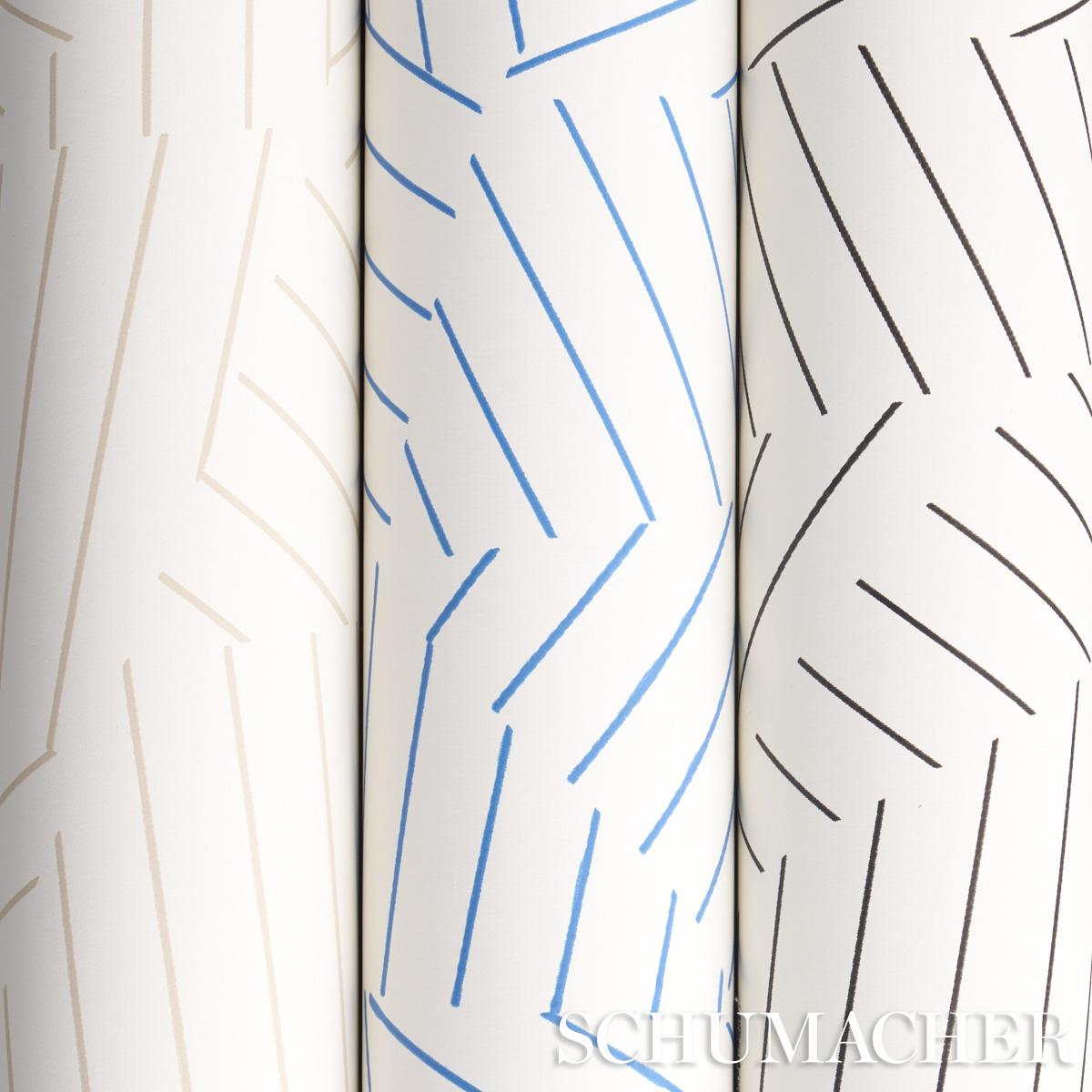 格安saleスタ - Stripe Deconstructed Greige Schumacher | Wallpapers 絵画