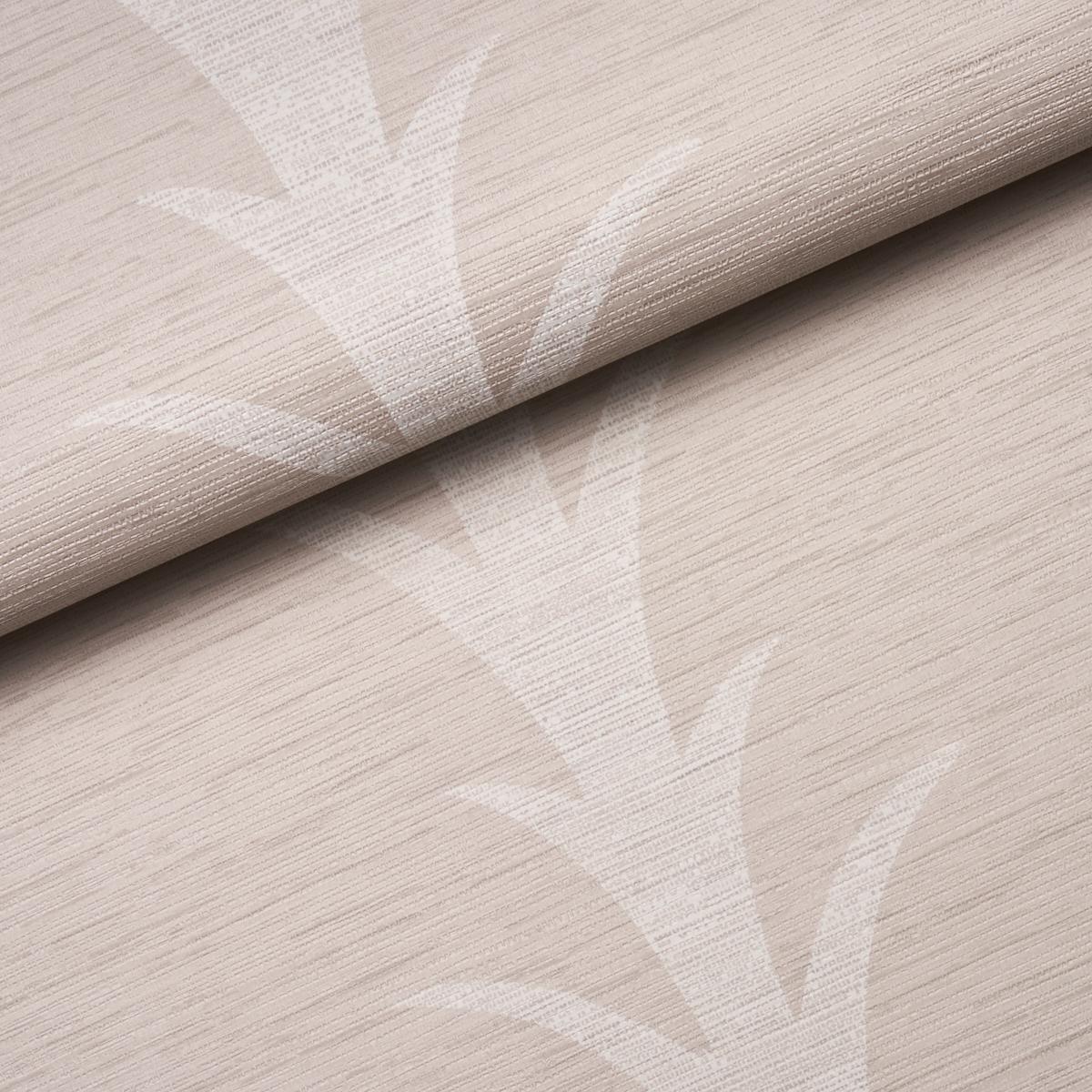 Acanthus Stripe Vinyl - Limestone Wallpapers | Schumacher