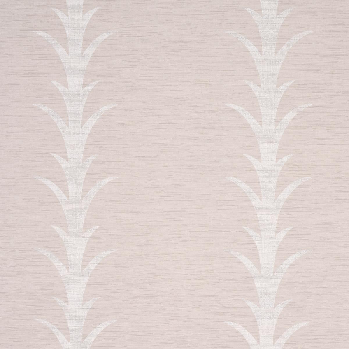 Acanthus Stripe Vinyl - Limestone Wallpapers | Schumacher