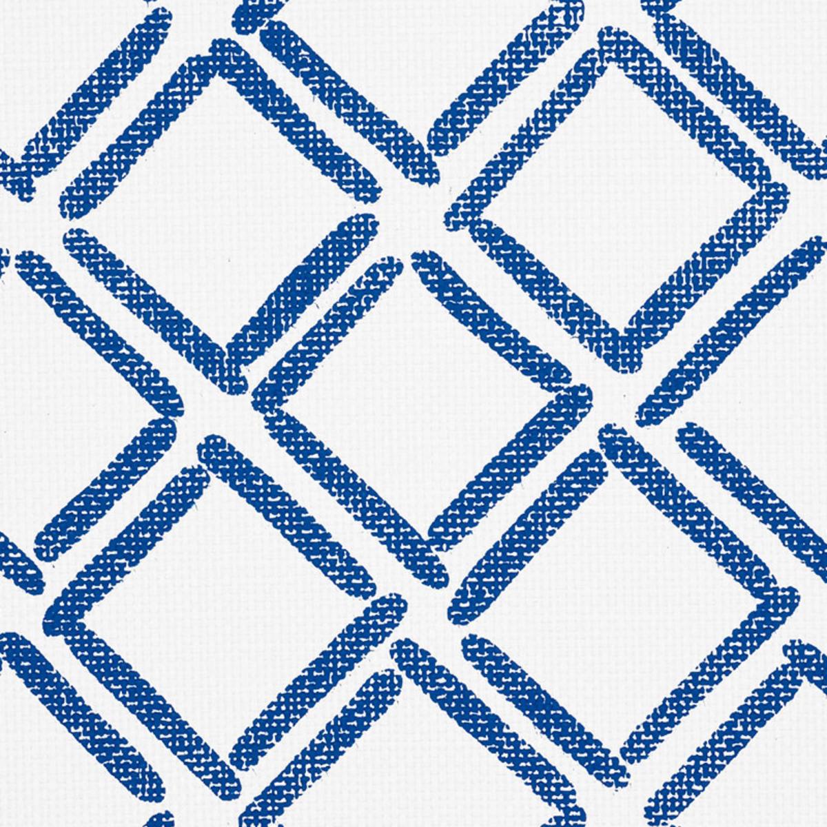 Dina Paperweave - Cobalt Wallpapers | Schumacher