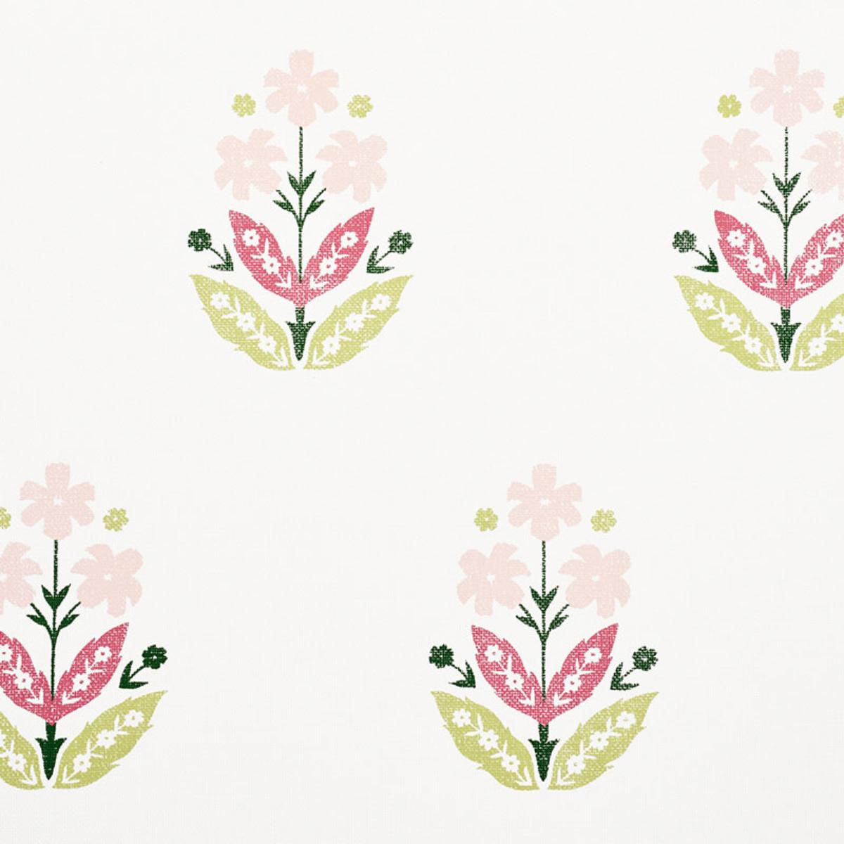 Floweret Paperweave - Spring Wallpapers | Schumacher