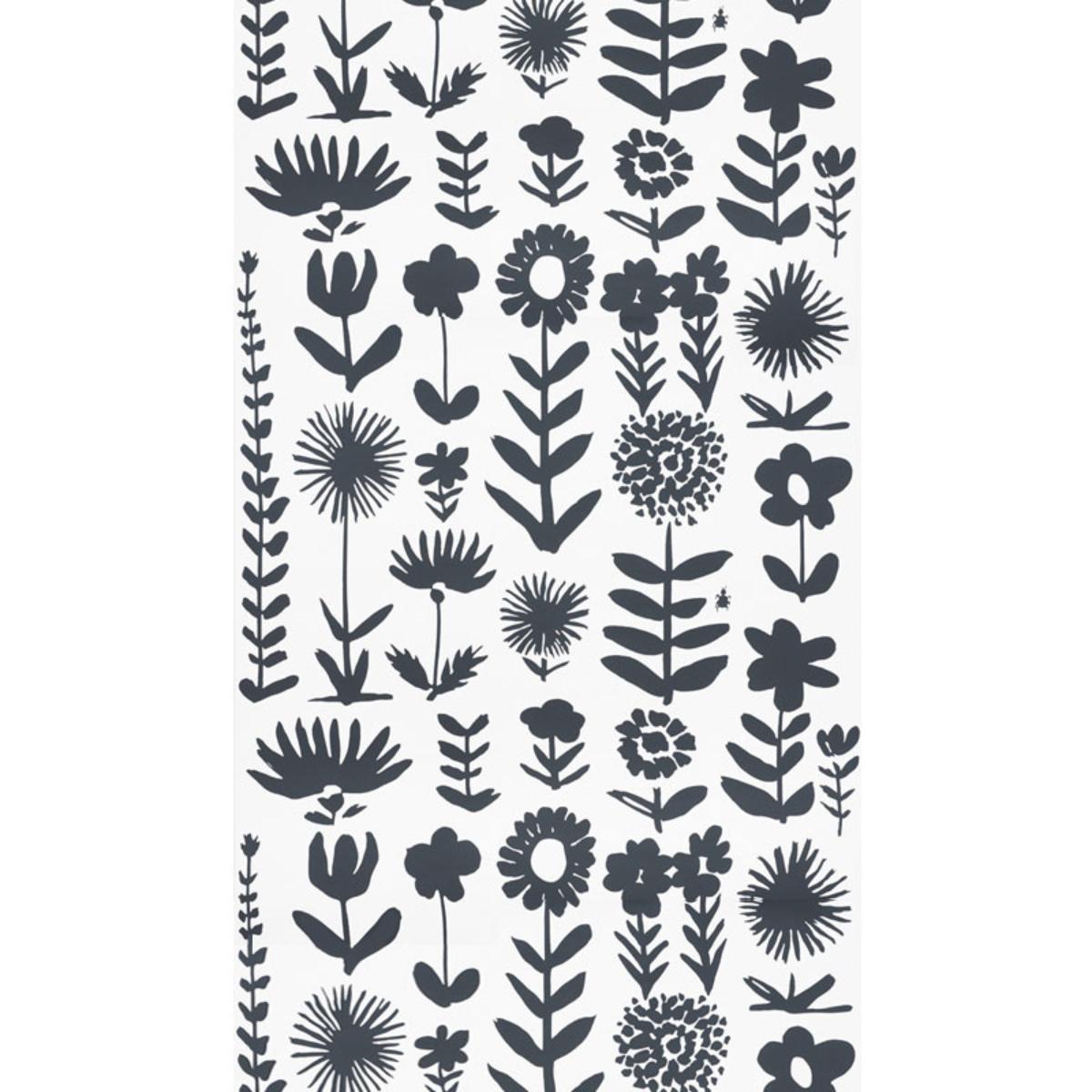 rehacer × WILD THINGS Wild Things - Black Wallpapers | Schumacher