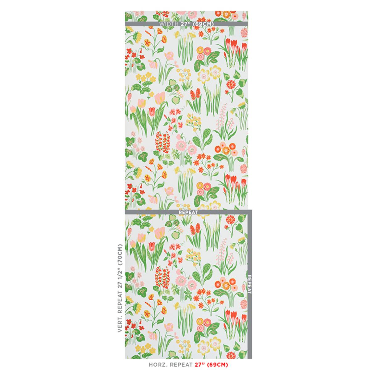 アートジャンキー Floral Kumara CANDIE BOLTON Suzani Carnation - Blues Fabrics | Schumacher