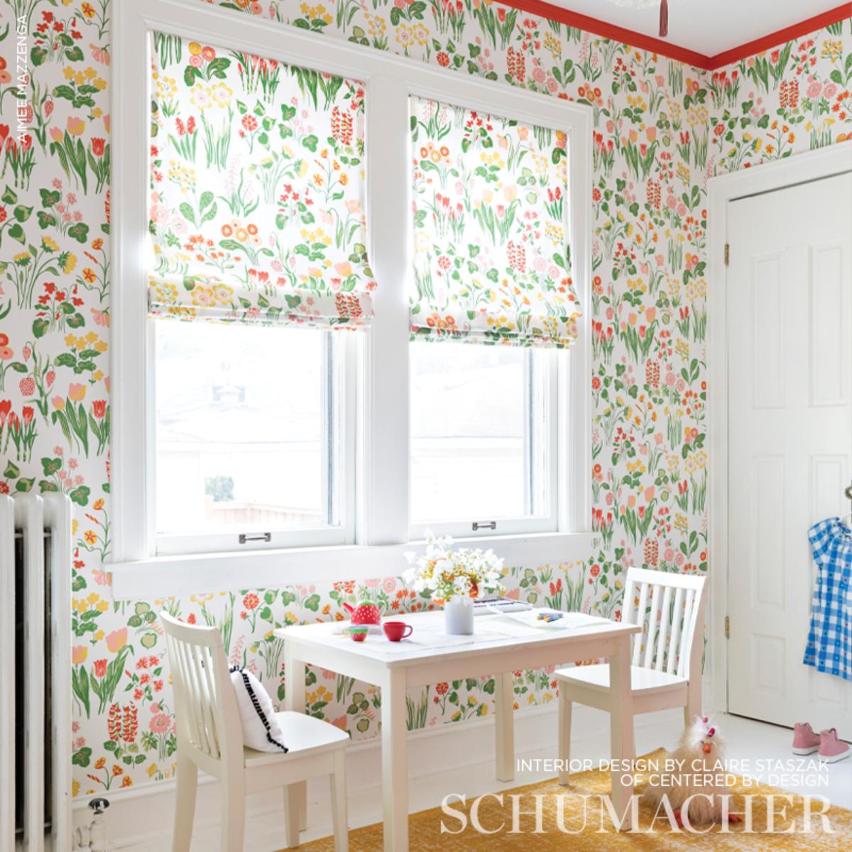 Carly - Pink Wallpapers | Schumacher