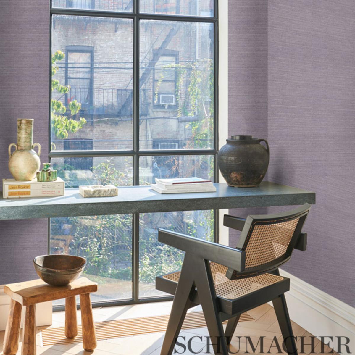 Haruki Sisal - Dove Wallpapers | Schumacher