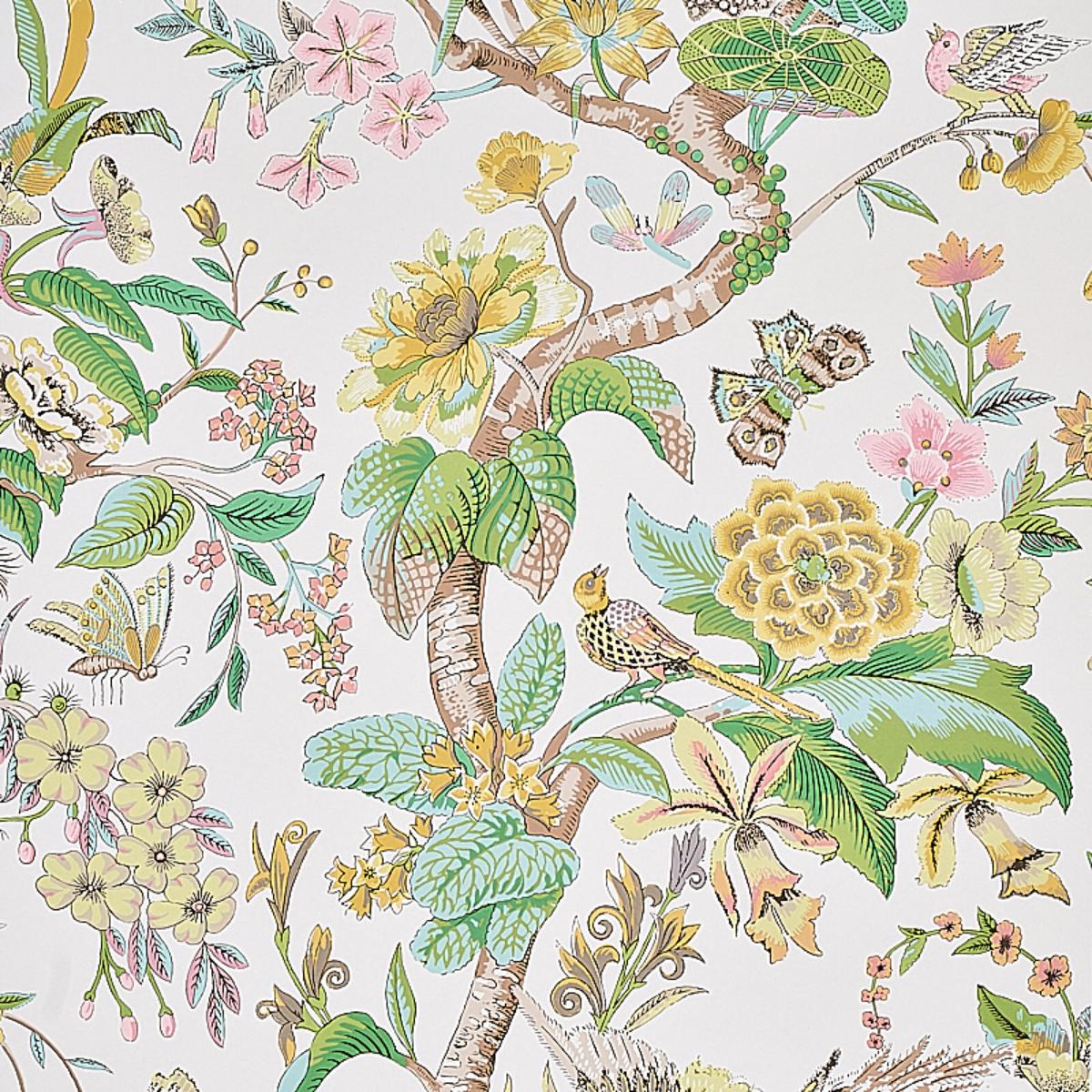 Cranley Garden - Pink Wallpapers | Schumacher