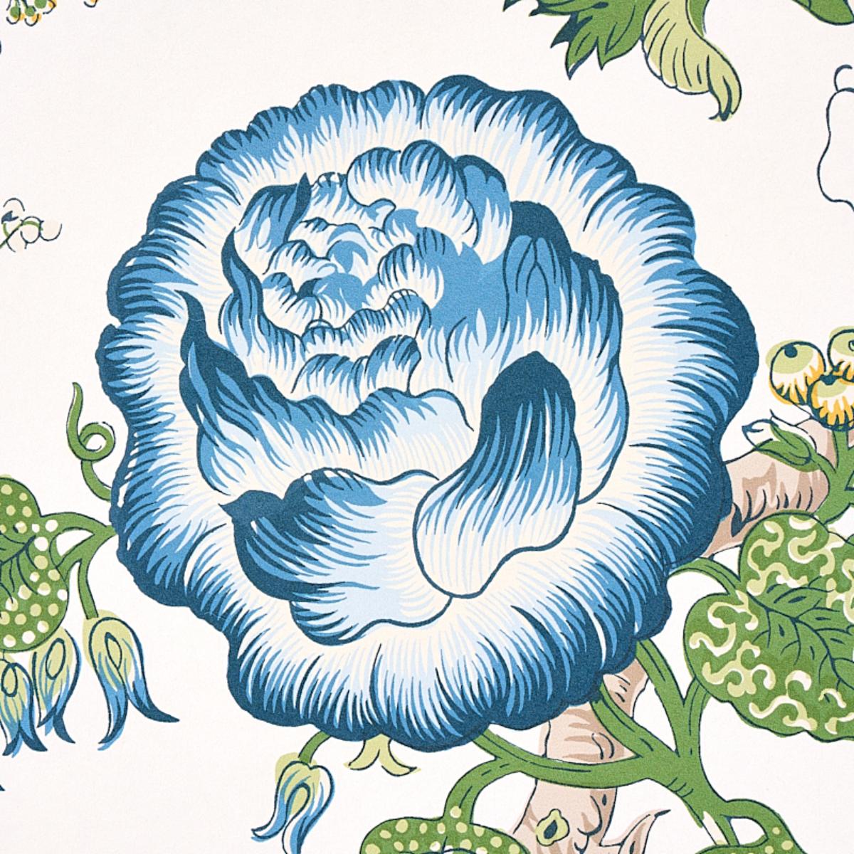 Josephine - Blue Wallpapers | Schumacher