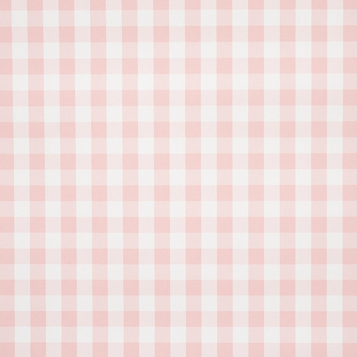 Willa Check Small - Pink Wallpapers | Schumacher