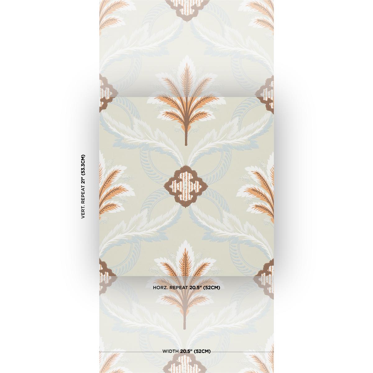 Front Waltz - Sage Wallpapers | Schumacher