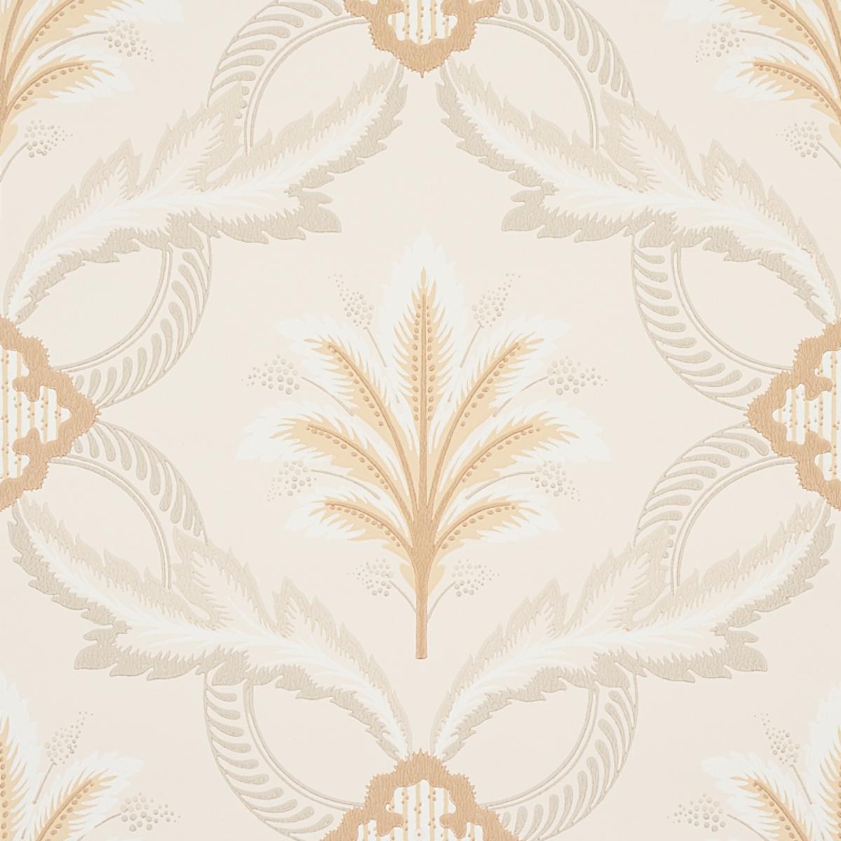 Front Waltz - Grey & Gold Wallpapers | Schumacher