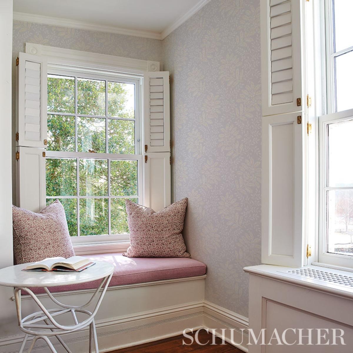 Secret Garden - Grey Wallpapers | Schumacher