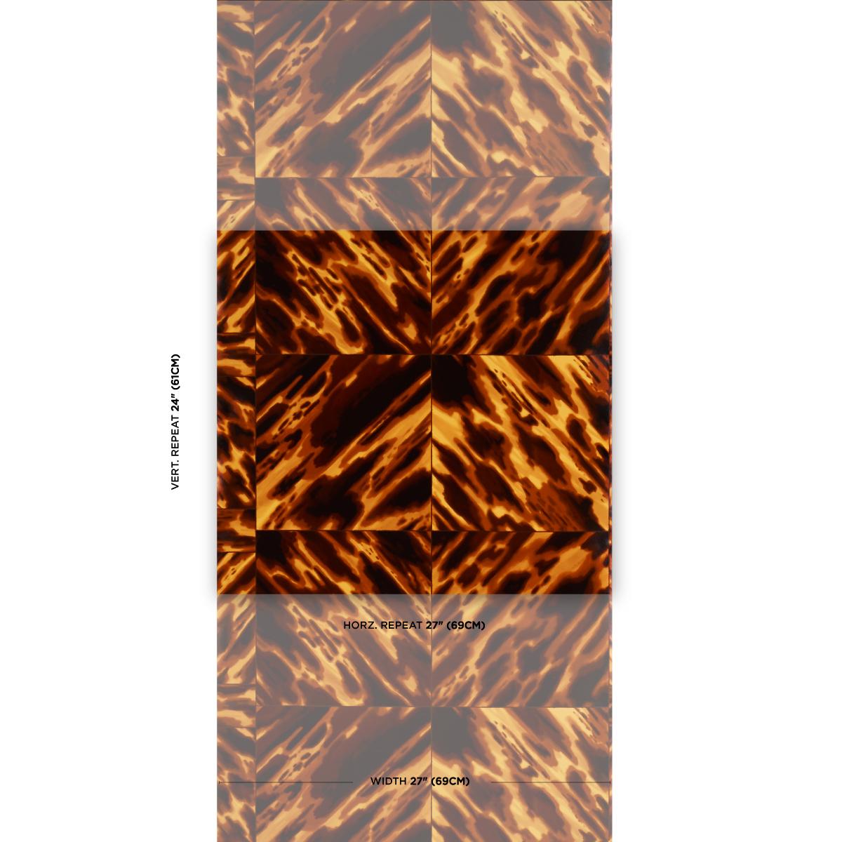 Tortoise Shell - Natural Wallpapers | Schumacher