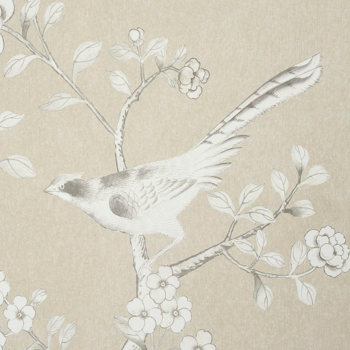 Chinois Palais Panel - Stone Wallpapers | Schumacher