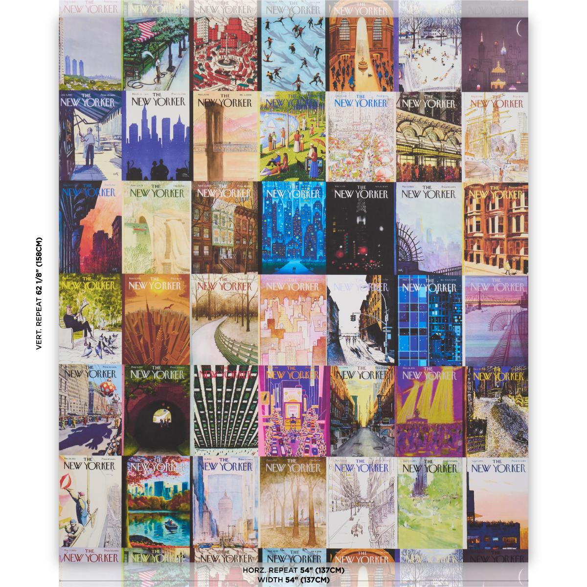 The New Yorker City-View Covers - Multicolor Wallpapers