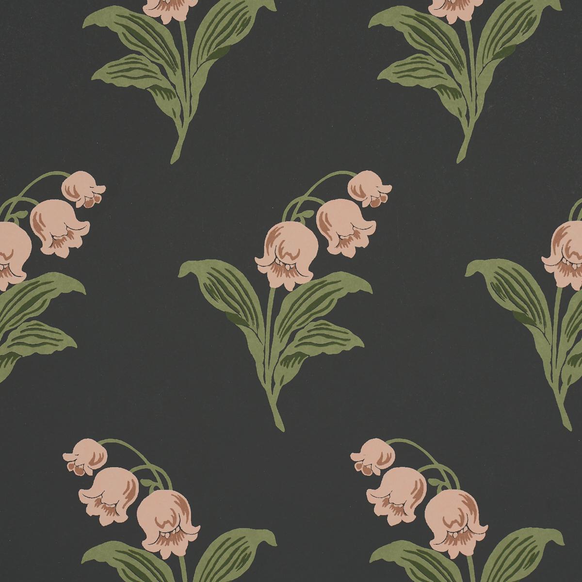 Lily Of The Valley - Midnight Wallpapers | Schumacher