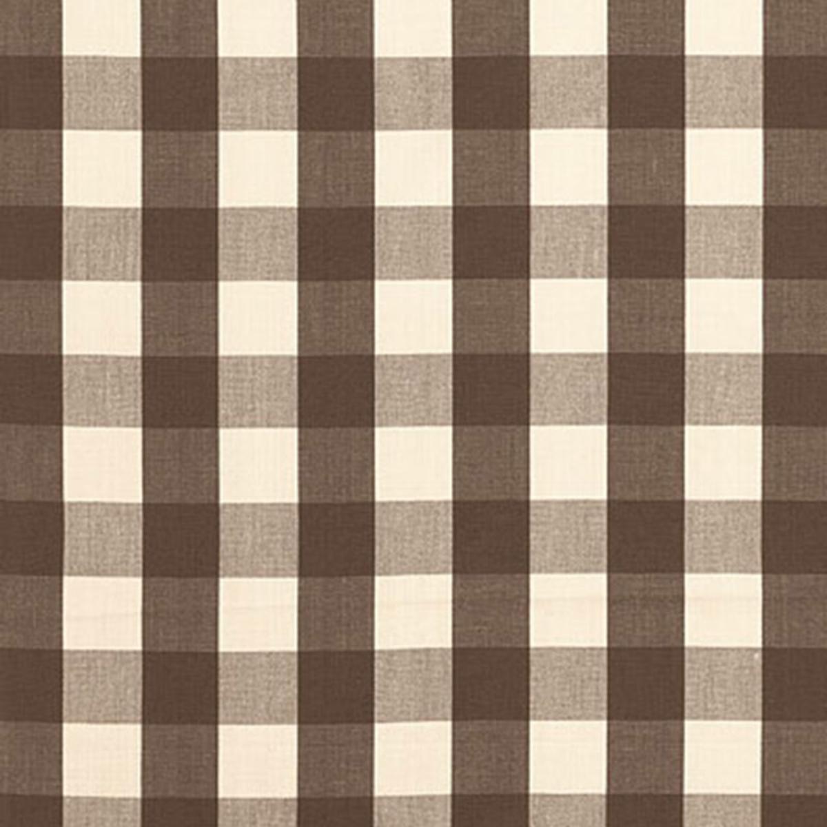 Camden Cotton Check - Java Fabrics | Schumacher
