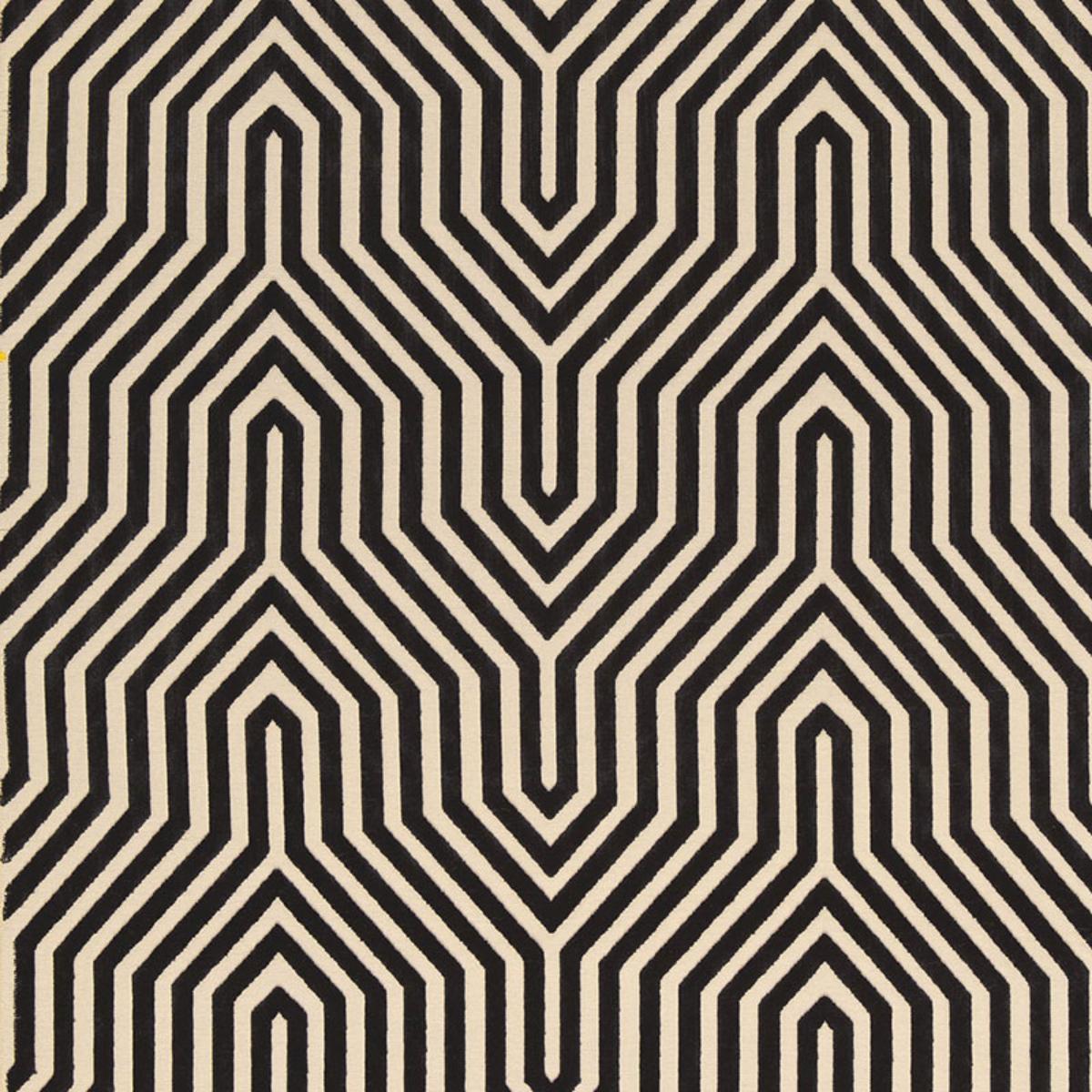Vanderbilt Velvet - Noir Fabrics | Schumacher