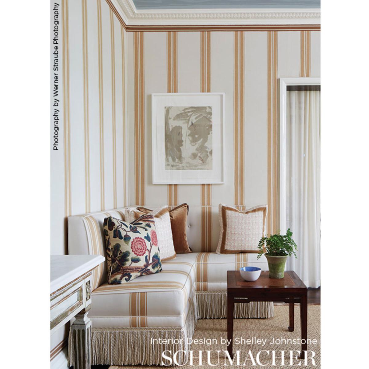 Brentwood Stripe - Neutral Fabrics | Schumacher
