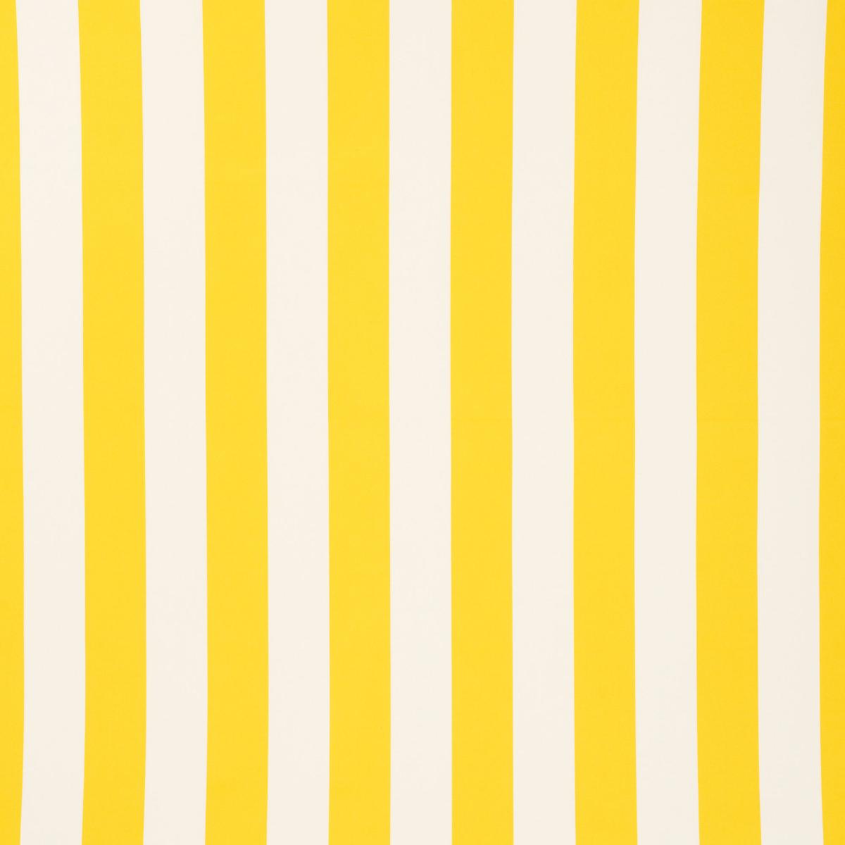 Cabana Stripe Indoor/Outdoor - Yellow Fabrics | Schumacher