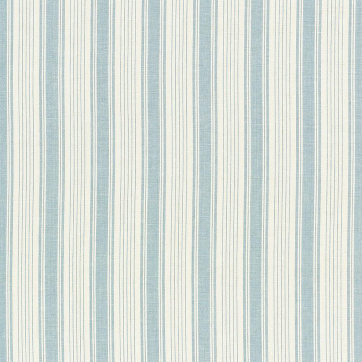 Ojai Stripe - China Blue Fabrics | Schumacher