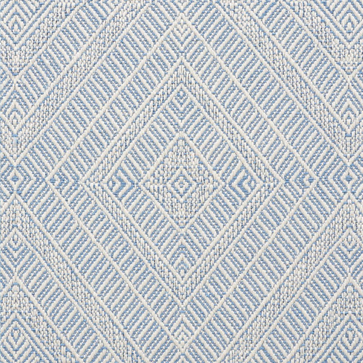Geometric Weave Indoor/Outdoor - Chambray Fabrics | Schumacher