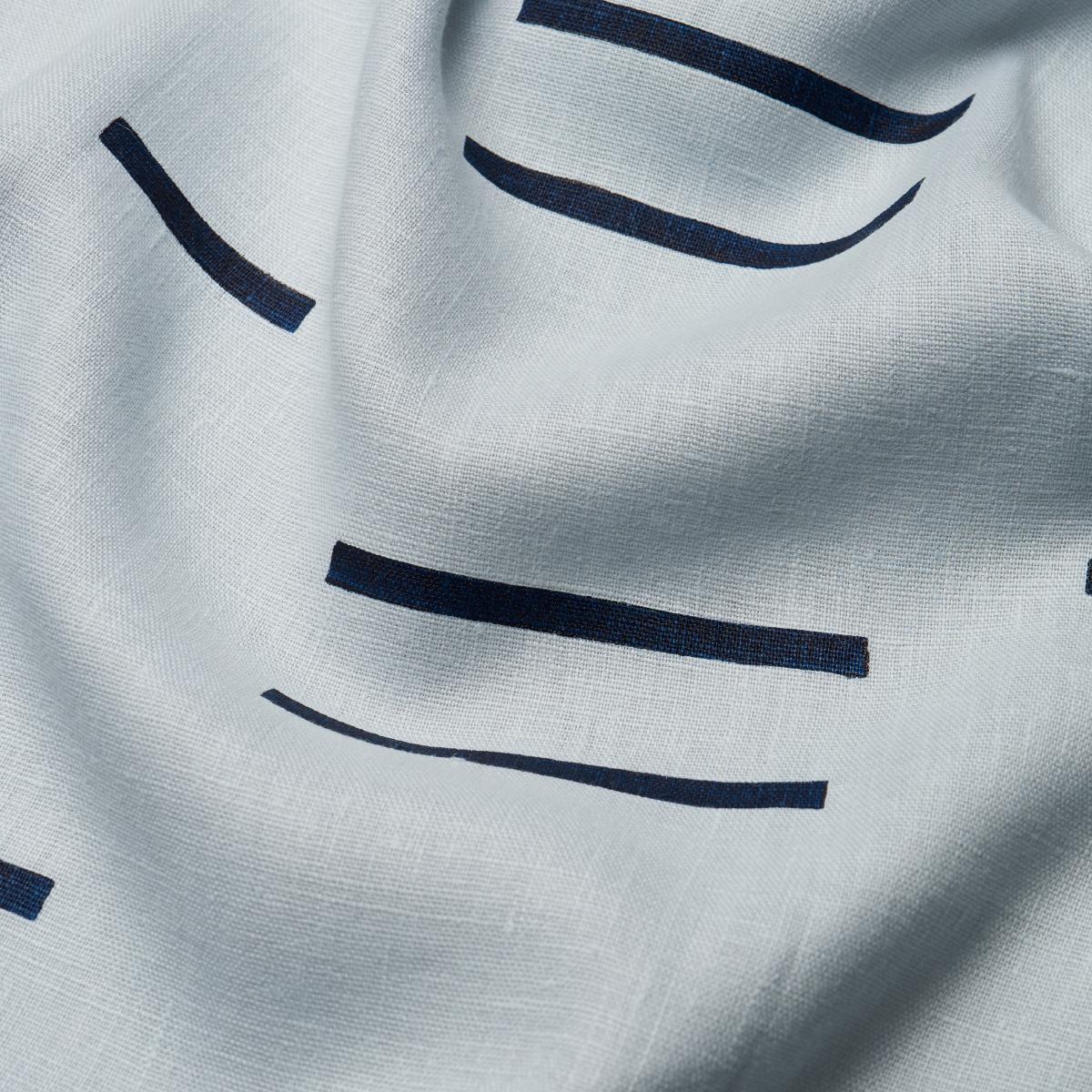 Oaxaca - Navy On Sky Fabrics | Schumacher