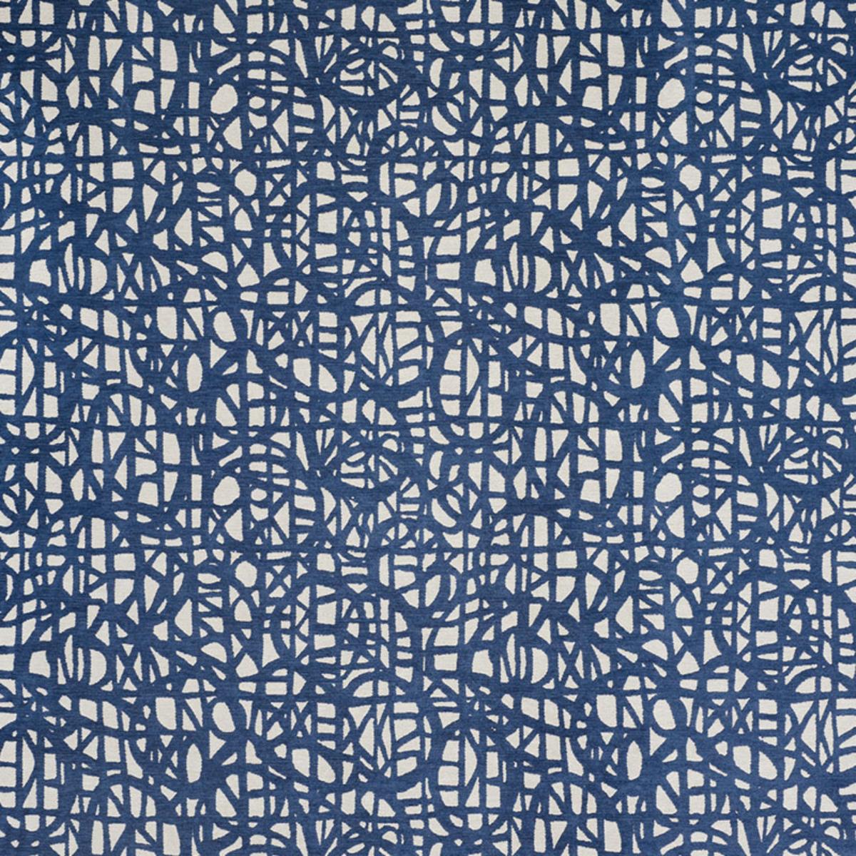 ⚓️模様ビンテージ毛布ブルーZAMBAITICOPERTIFICIO ITALY Zambezi